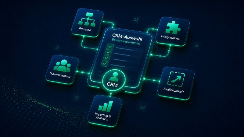Fünf zentrale Kriterien für die strukturierte CRM-Auswahl im B2B